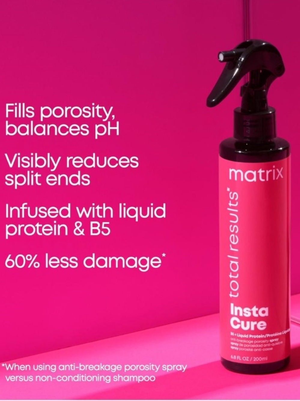 Matix Instacure Anti-Breakage Porosity Spray 1oz BRAND NEW - Picture 2 of 6